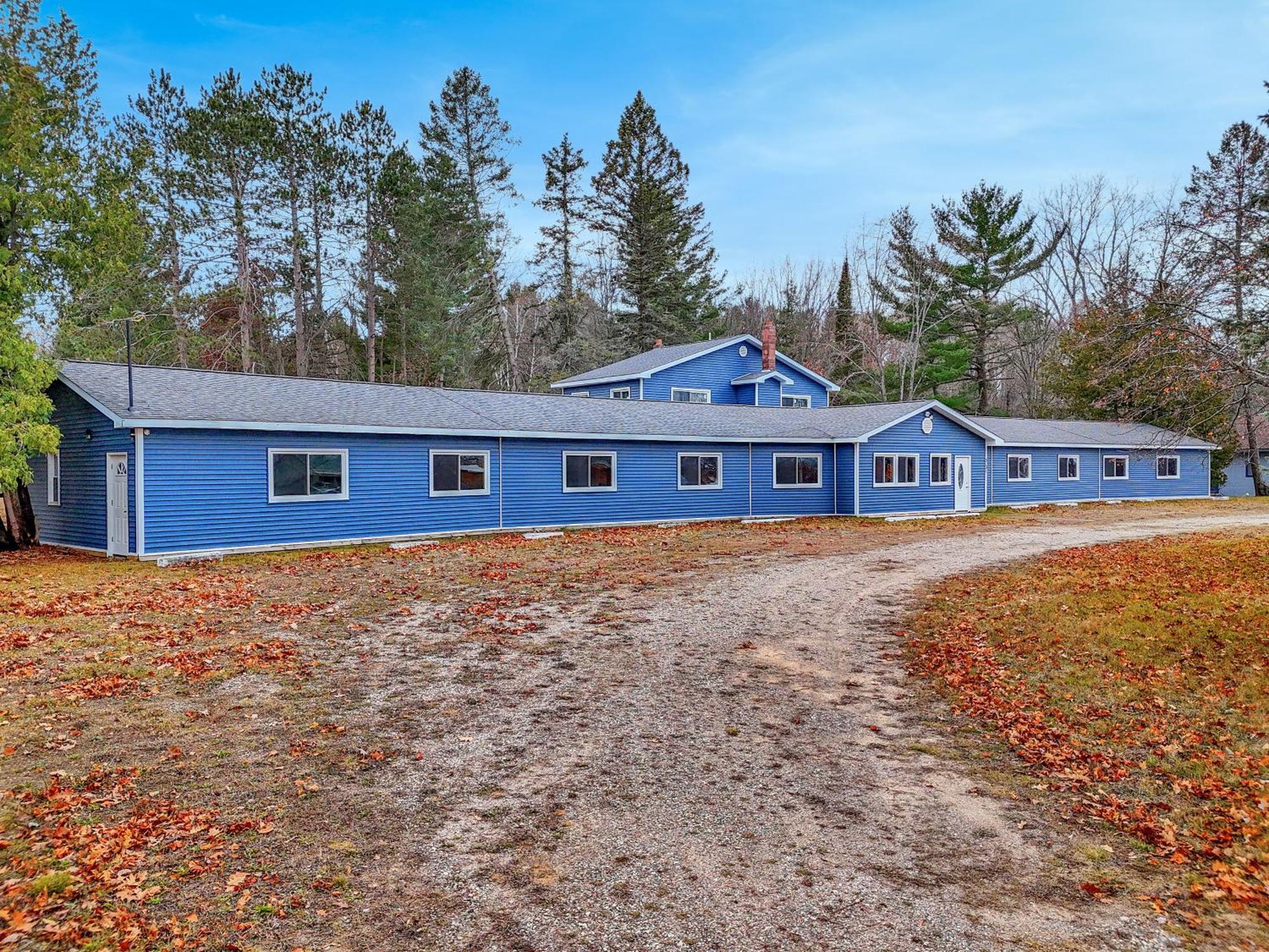 The Blue Anchor Unit #8 Motel Houghton Lake Exterior photo